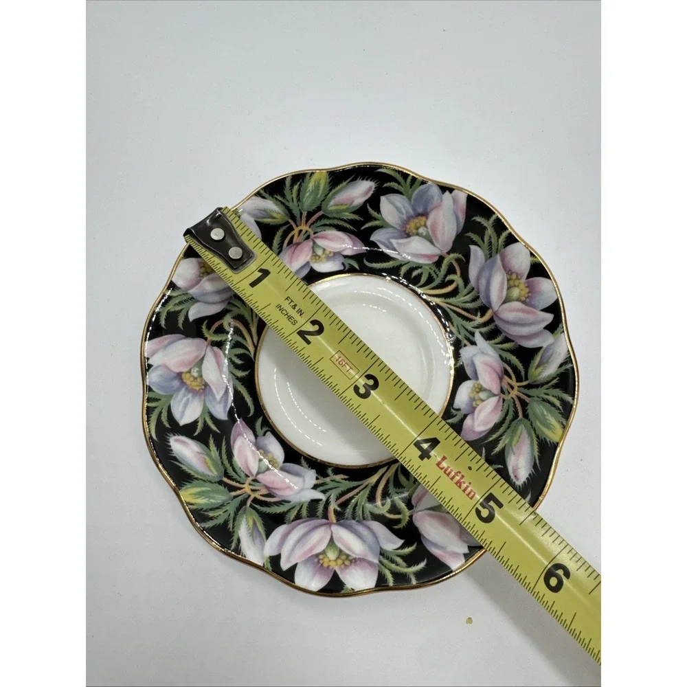 Vintage Royal Abert Provincial Flower Prairie Crocus Fine Bone‎ Teacup & Saucer